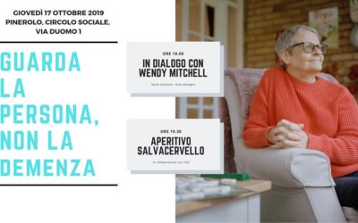 COMUNITA’ DEMENTIA FRIENDLY: INCONTRO CON WENDY MITCHELL