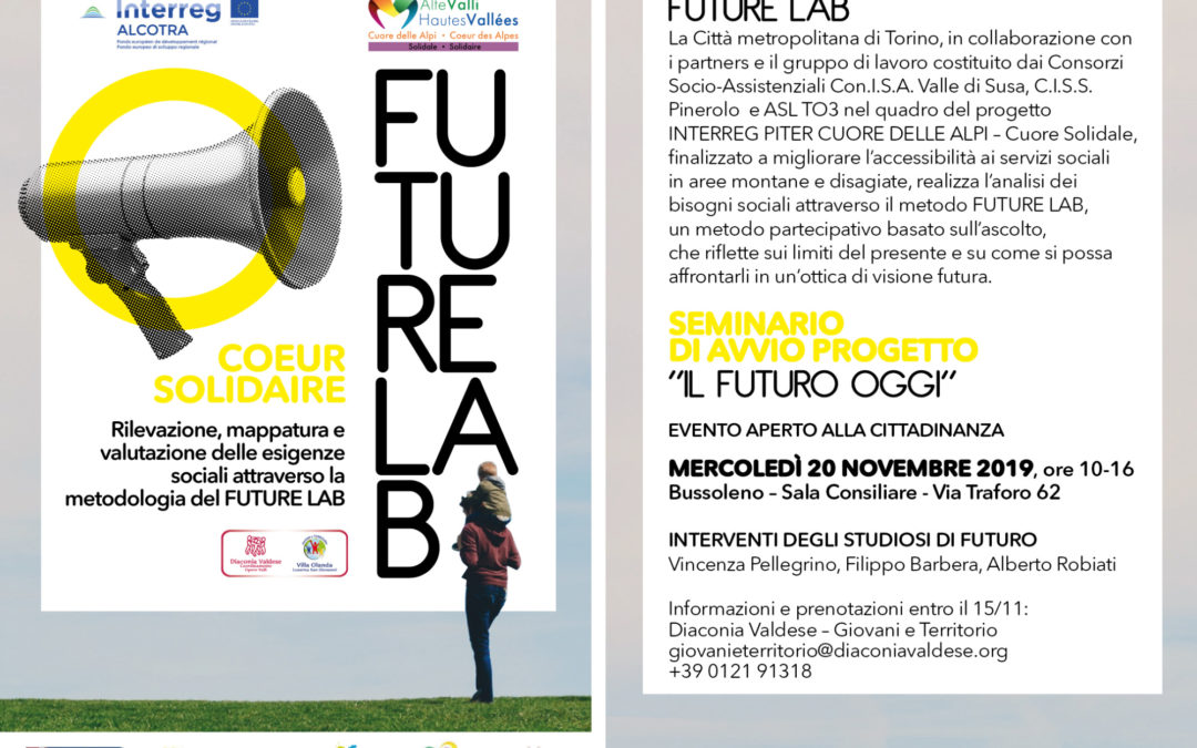 FUTURELAB Seminario di avvio progetto “Il futuro oggi”