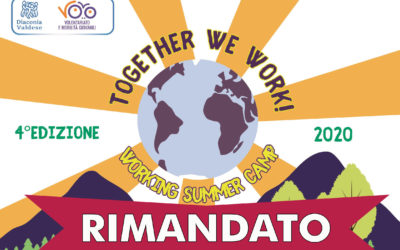 Working summer camp 2020 “Together we work!” – NUOVE DATE