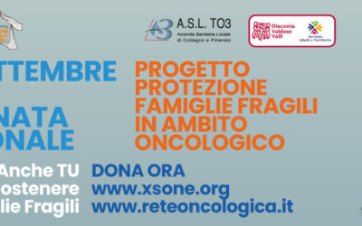 26 SETTEMBRE 2020  2° Giornata Regionale del Progetto Protezione Famiglie Fragili  in Ambito Oncologico