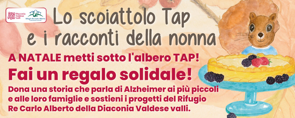 A Natale metti sotto l’albero lo Scoiattolo TAP