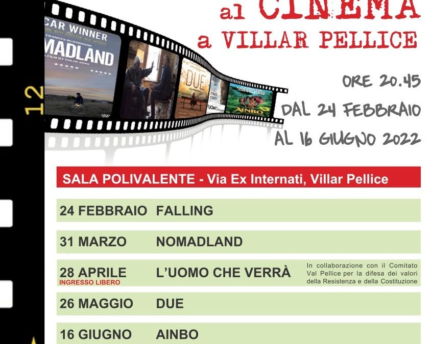 ‘Mi Rifugio al Cinema’ arriva a Villar Pellice