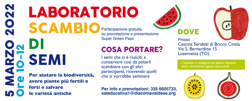 Laboratorio Scambio di Semi