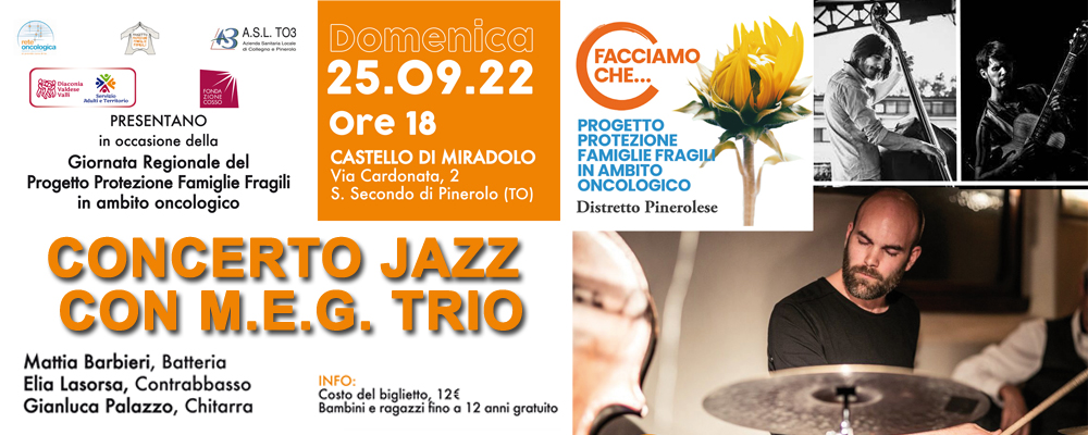 NOTE JAZZ PER GIORNATA REGIONALE DELPROGETTO PROTEZIONE FAMIGLIE FRAGILI