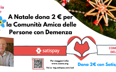 A Natale sostieni la Comunità Amica della Demenza Val Pellice!