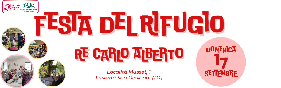 È tempo di festa al Rifugio Re Carlo Alberto