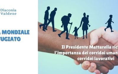 Il Presidente Mattarella richiama l’importanza dei corridoi umanitari e dei corridoi lavorativi