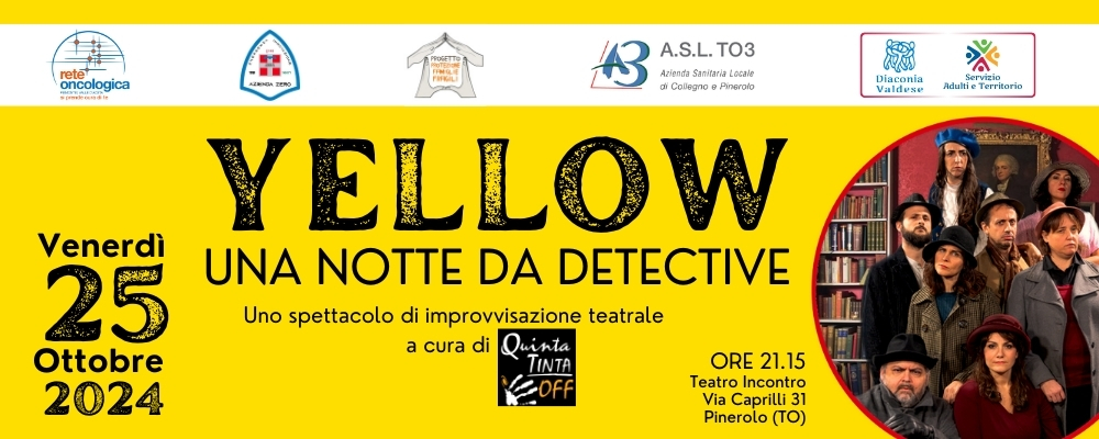 YELLOW, uno spettacolo a sostegno del PPFF