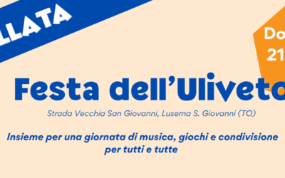 ❌ANNULLATA❌ la festa dell’Uliveto