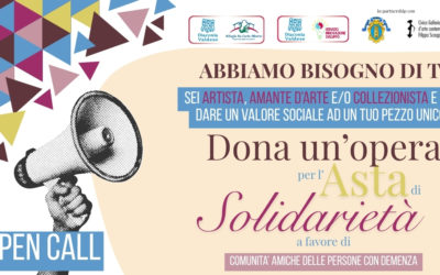 L’arte abbatte lo stigma: al via l’Open Call per la 3ª Asta di Solidarietà del Pinerolese